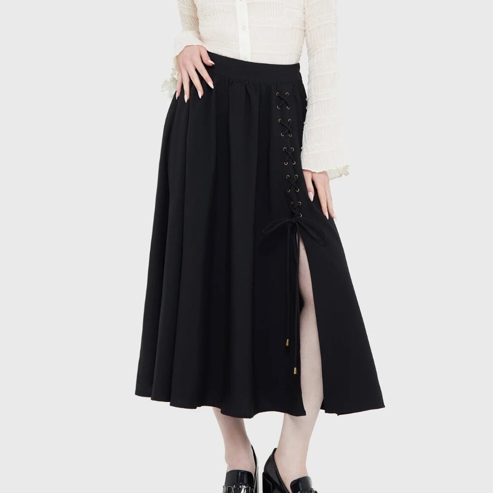 NWT Killstar Haven Hollow Black Skirt Size Small